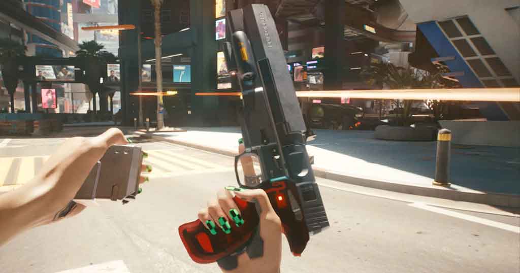 サイバーパンク2077】ジョニー武器「マロリアン・アームズ 3516